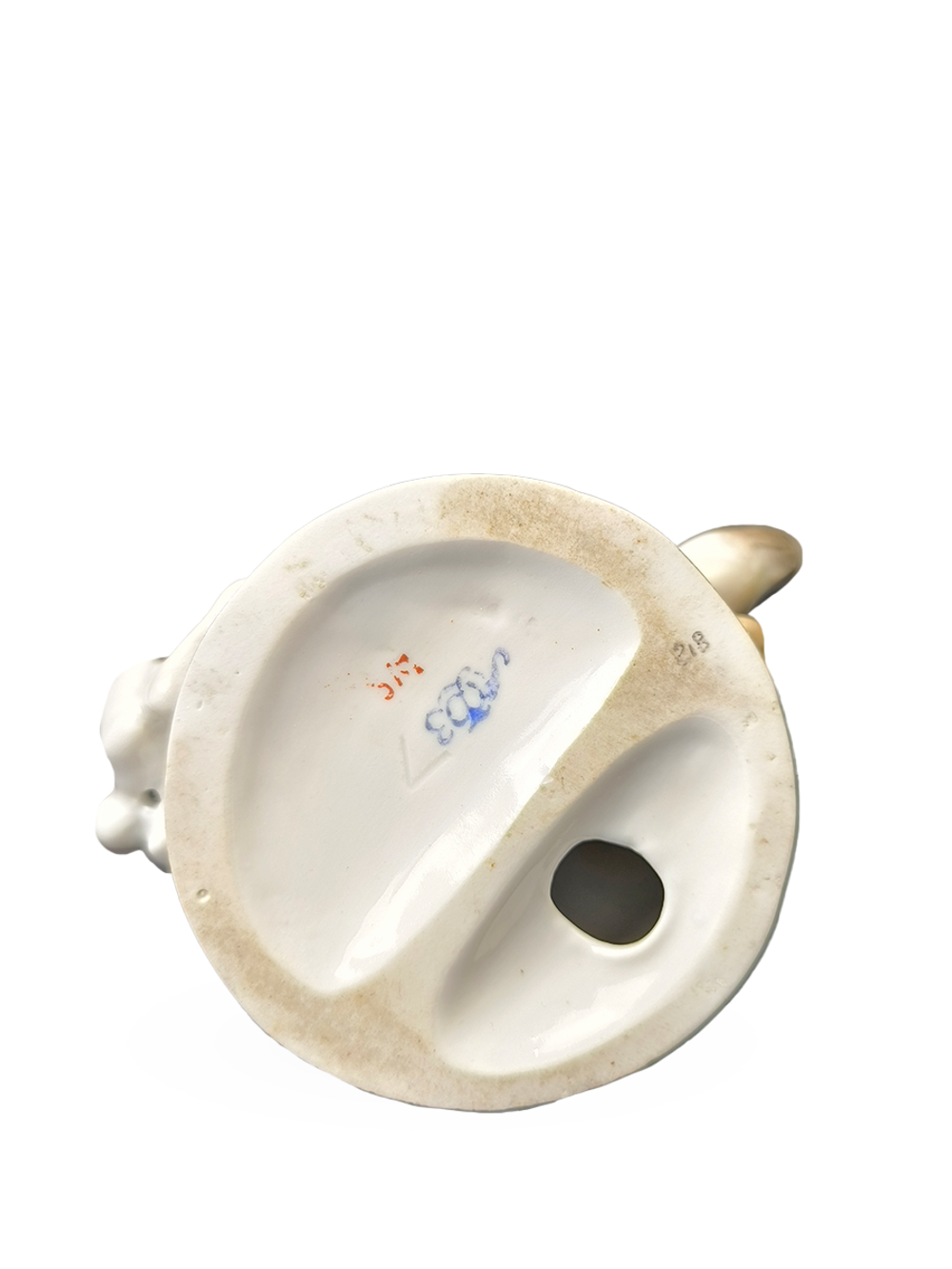 Фарфоровая статуэтка "Заяц во хмелю" ЛФЗ