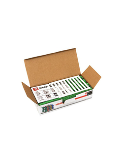 Колодка клеммная JXB-2.5/35 (25а) зел. EKF plc-jxb-2.5/35gn