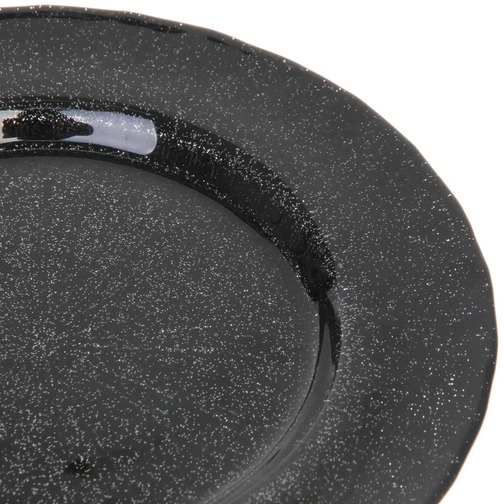 Тарелка 20см «Блэк рояль» черная