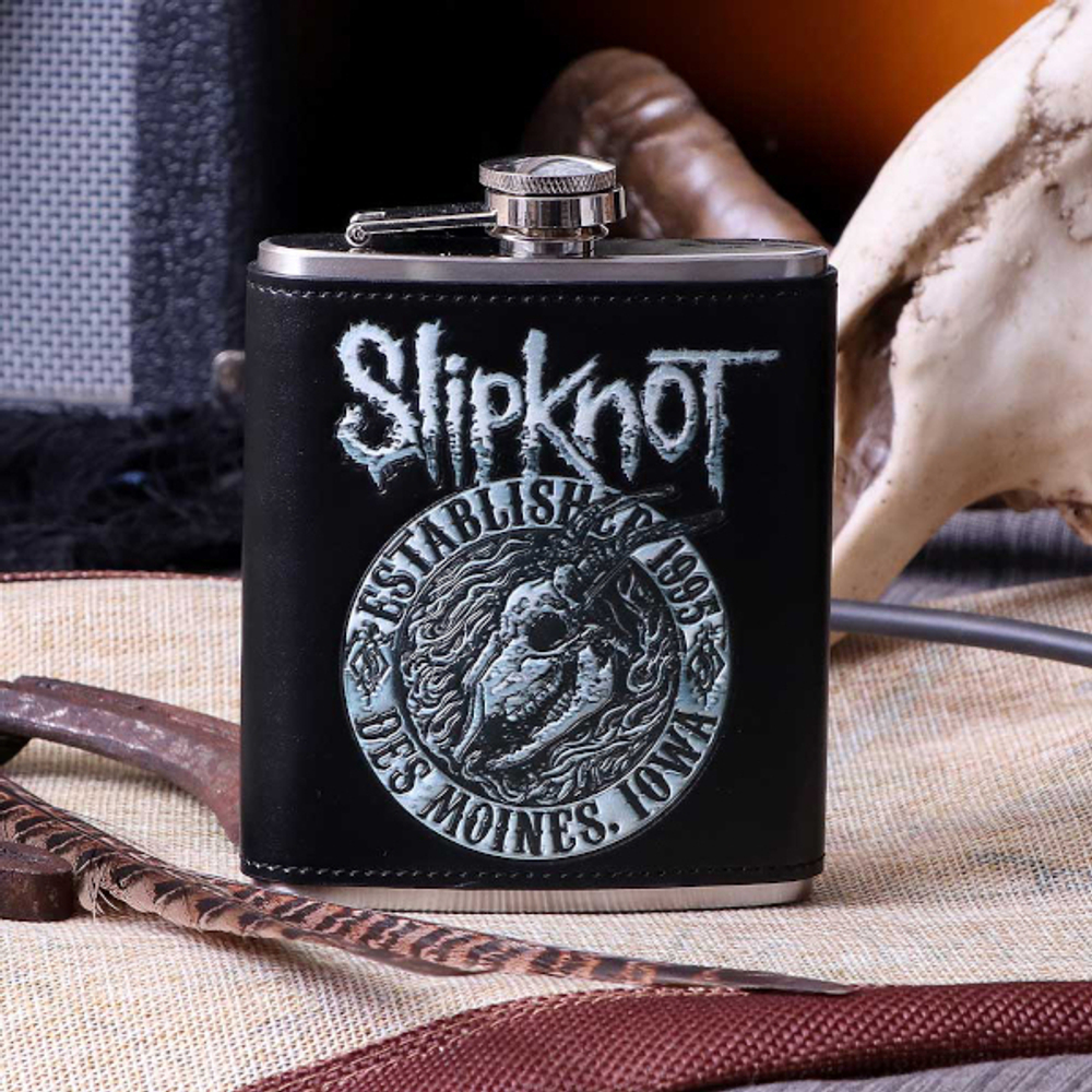 Фляга Nemesis Now Slipknot Flaming Goat 199мл