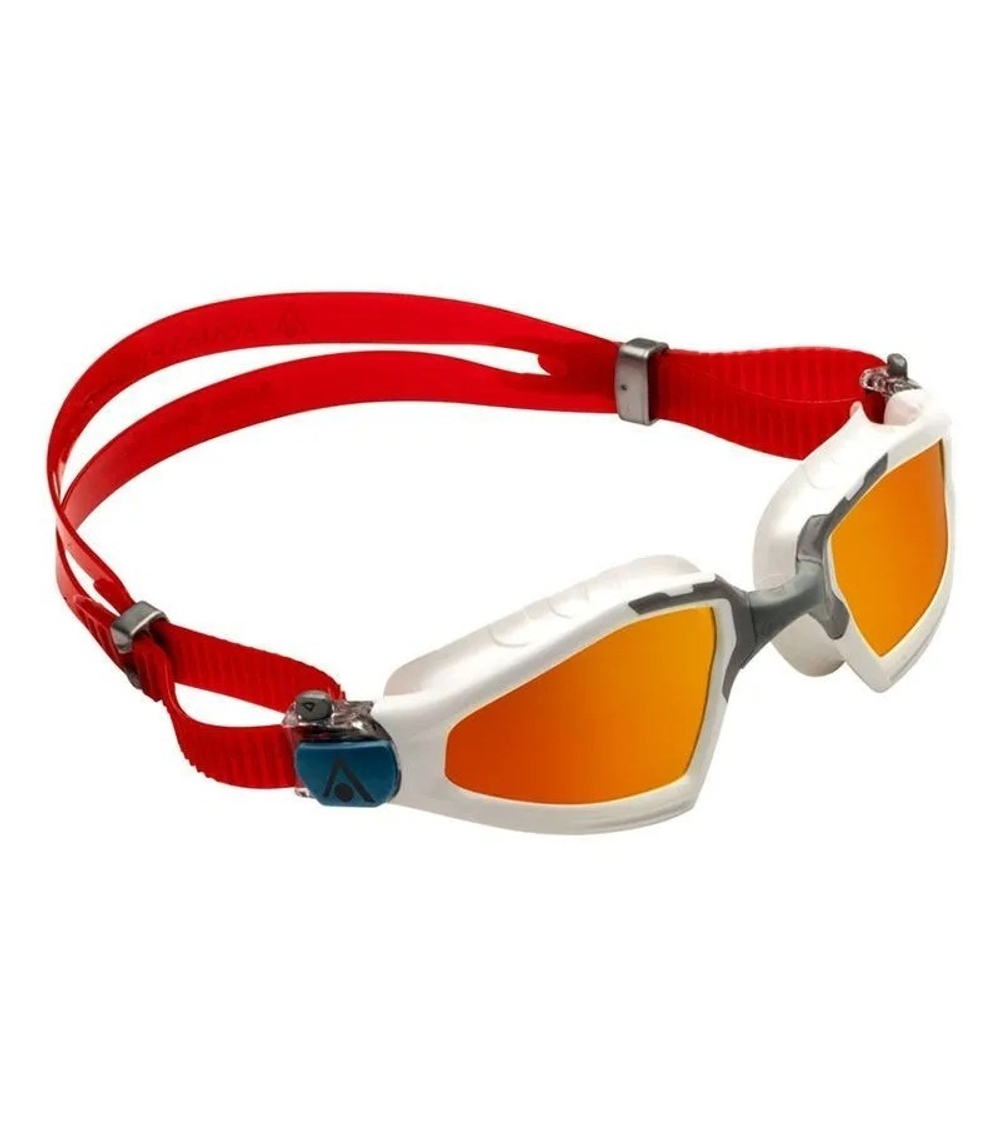 Очки для плавания Aqua Sphere Kayenne Pro Titanium красные зеркальные линзы