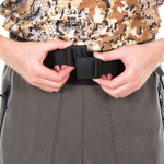 Зимний мужской термокостюм с ремнём ХСН Winter Shaman (Polar fleece) Серый