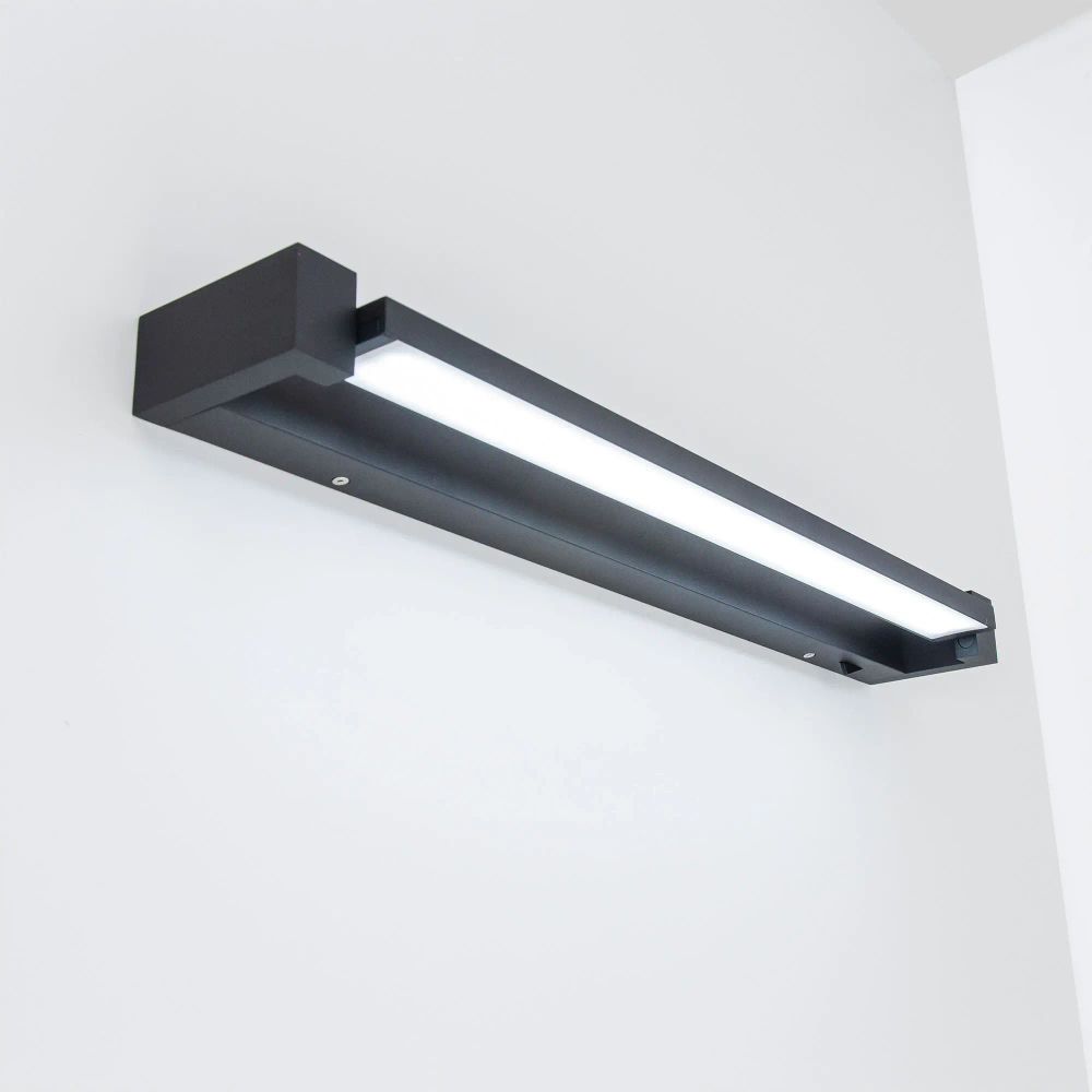 Citilux Визор CL708261N LED Настенная подсветка с выключателем Чёрная