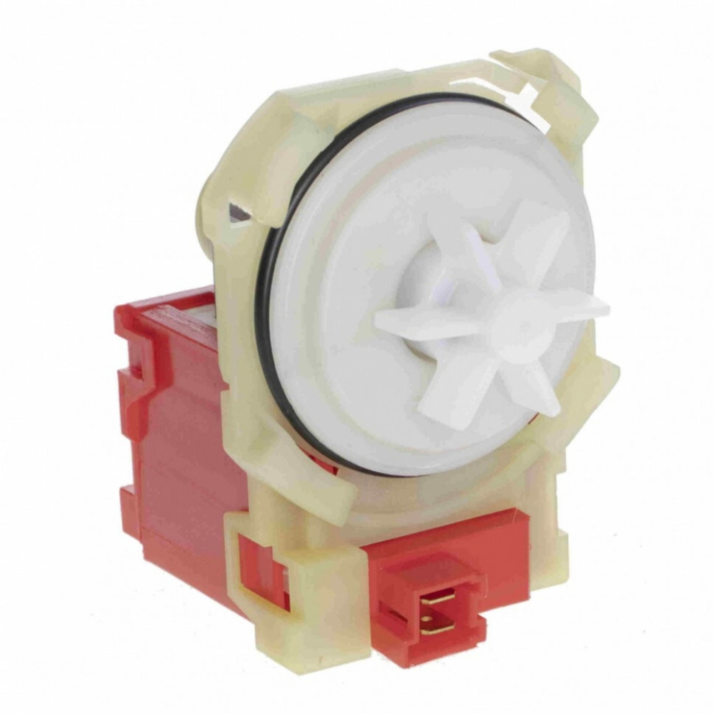 Насос стиральной машины Bosch 30W 4 защелки (фишка вперед)