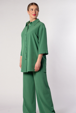 Блузка женская 4322ВП, зеленый #476Зел094322ВП