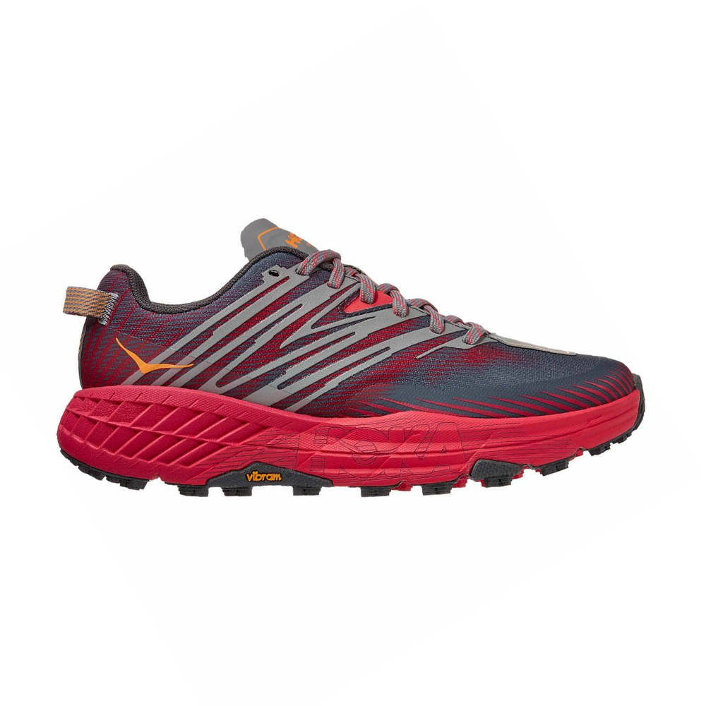 Кроссовки женские HOKA W SPEEDGOAT 4 Castlerock / Paradise Pink