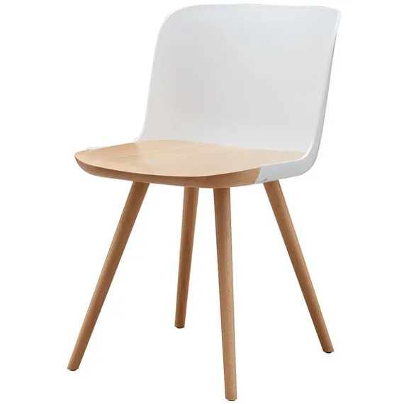 Стул Bjorg с белой спинкой