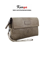 Сумка-клатч из натуральной кожи