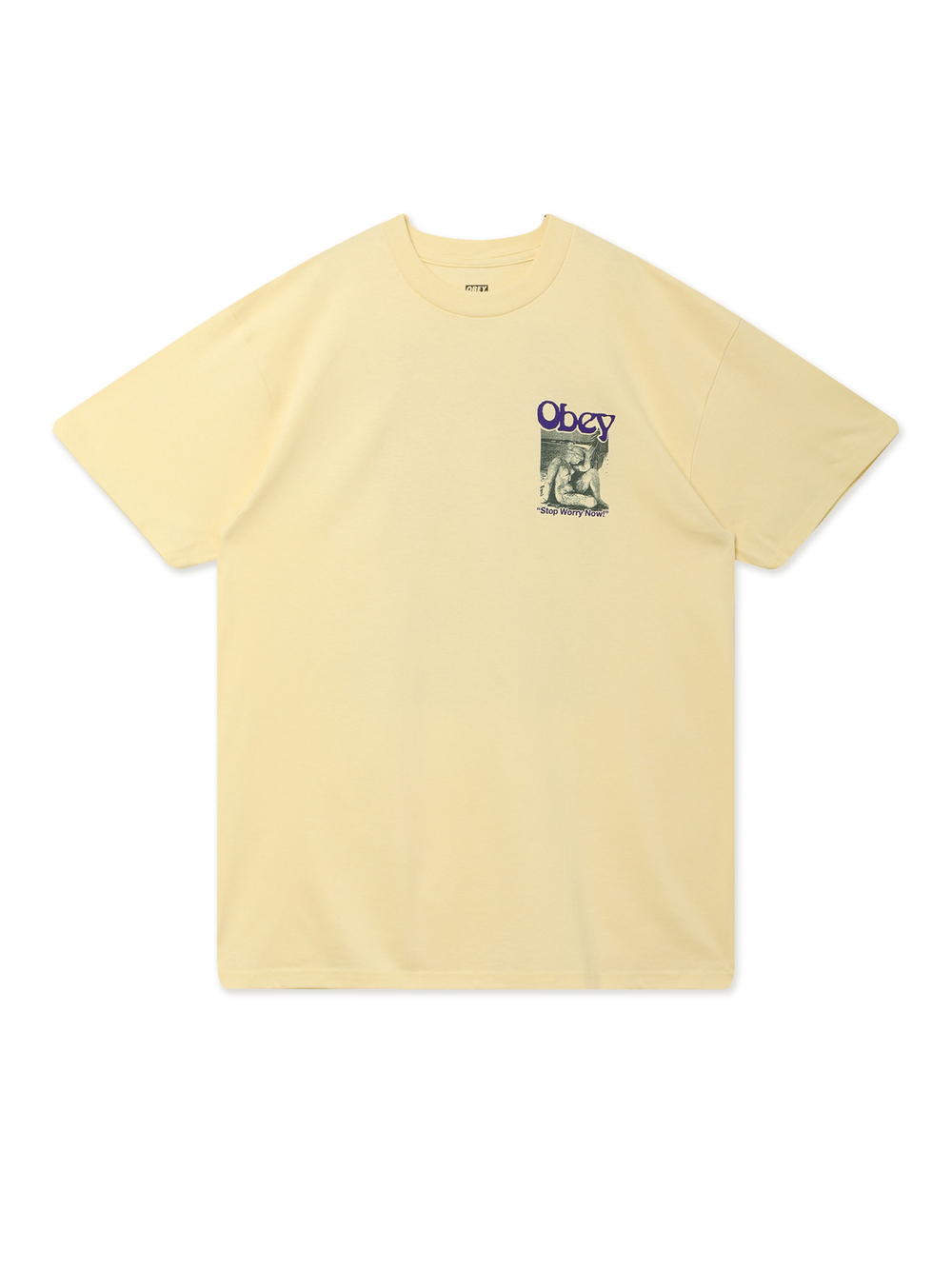 Футболка Кор. Рукав Obey Stop Worry Now
