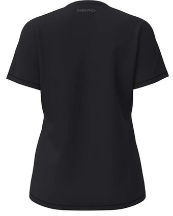 Женская теннисная футболка Head Club Original - black