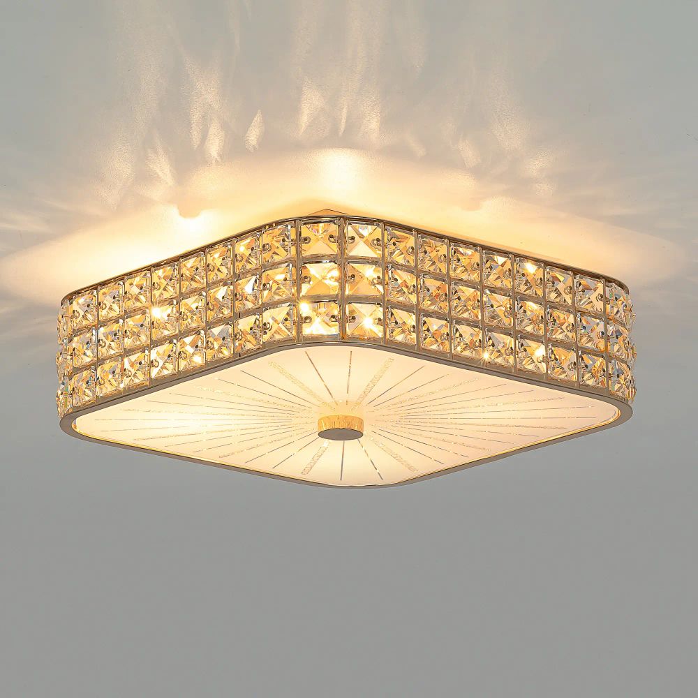 Citilux Портал CL324242 Люстра хрустальная Золото