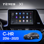 Teyes X1 9" для Toyota C-HR 2016-2020