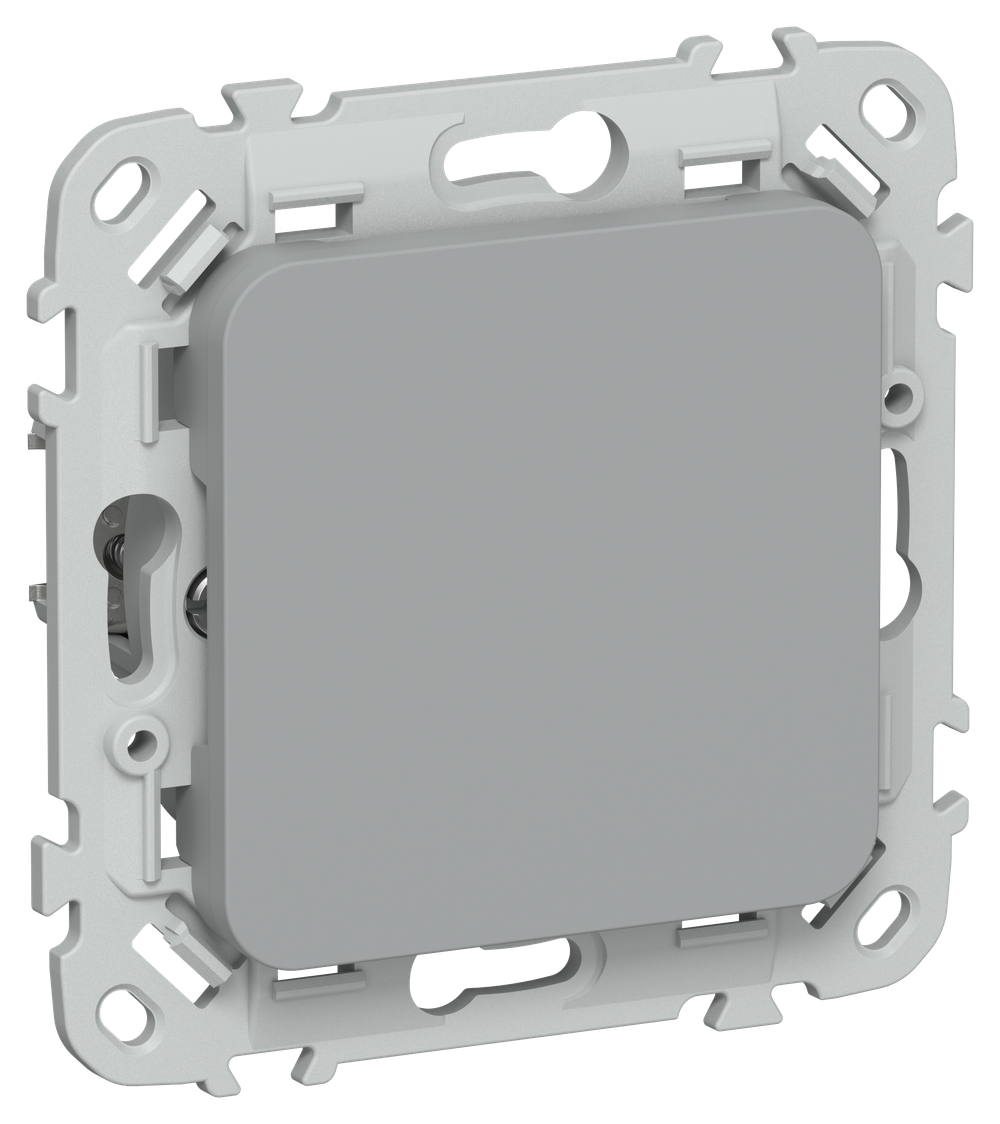 FLITE Заглушка с суппортом ЗГ-ФлС серый IEK