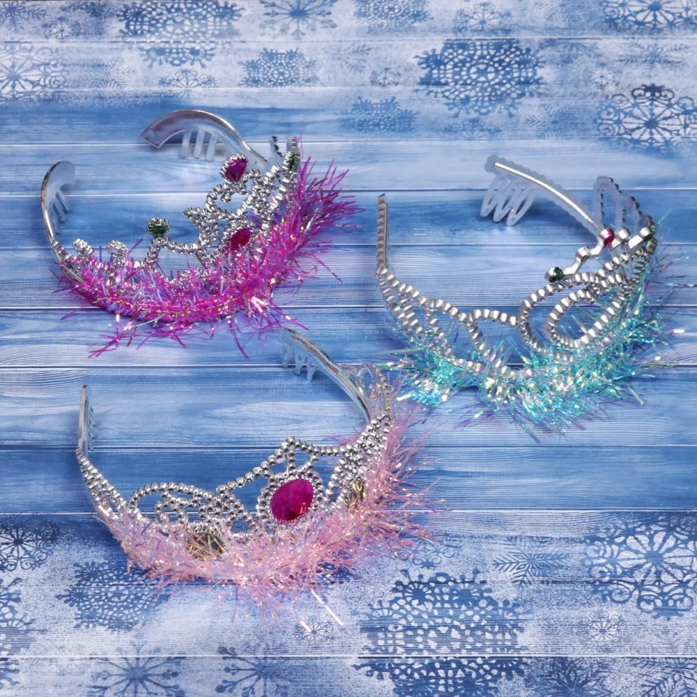 Корона карнавальная «Блеск», цвета в ассортименте