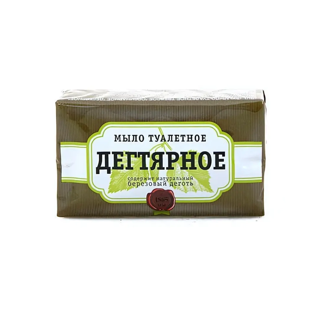Мыло туалетное АИСТ твердое Дегтярное ординарное 140г
