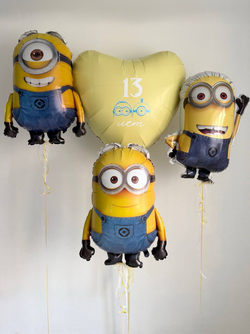 Воздушные гелиевые шарики с доставкой по Хабаровску Миньон №5108
