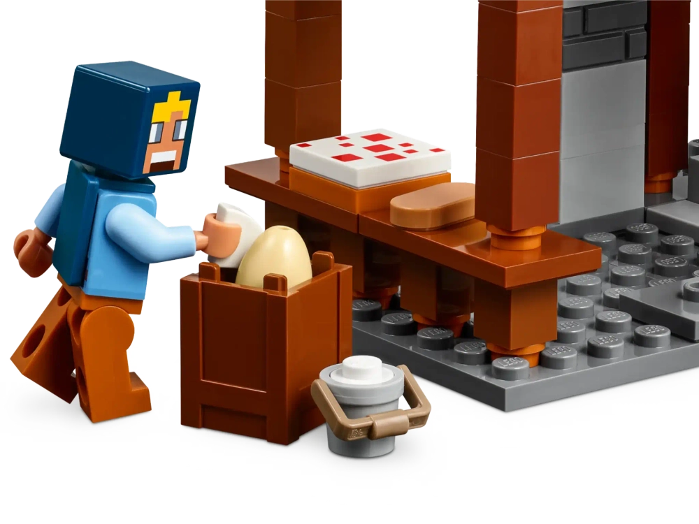 Конструктор LEGO Minecraft 21262 Ферма с ветряной мельницей