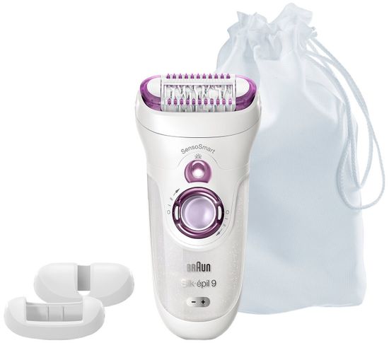 Эпилятор Braun 9-700 Silk-epil SensoSmart, фиолетовый