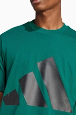 Футболка adidas Essentials Big Logo - зеленый