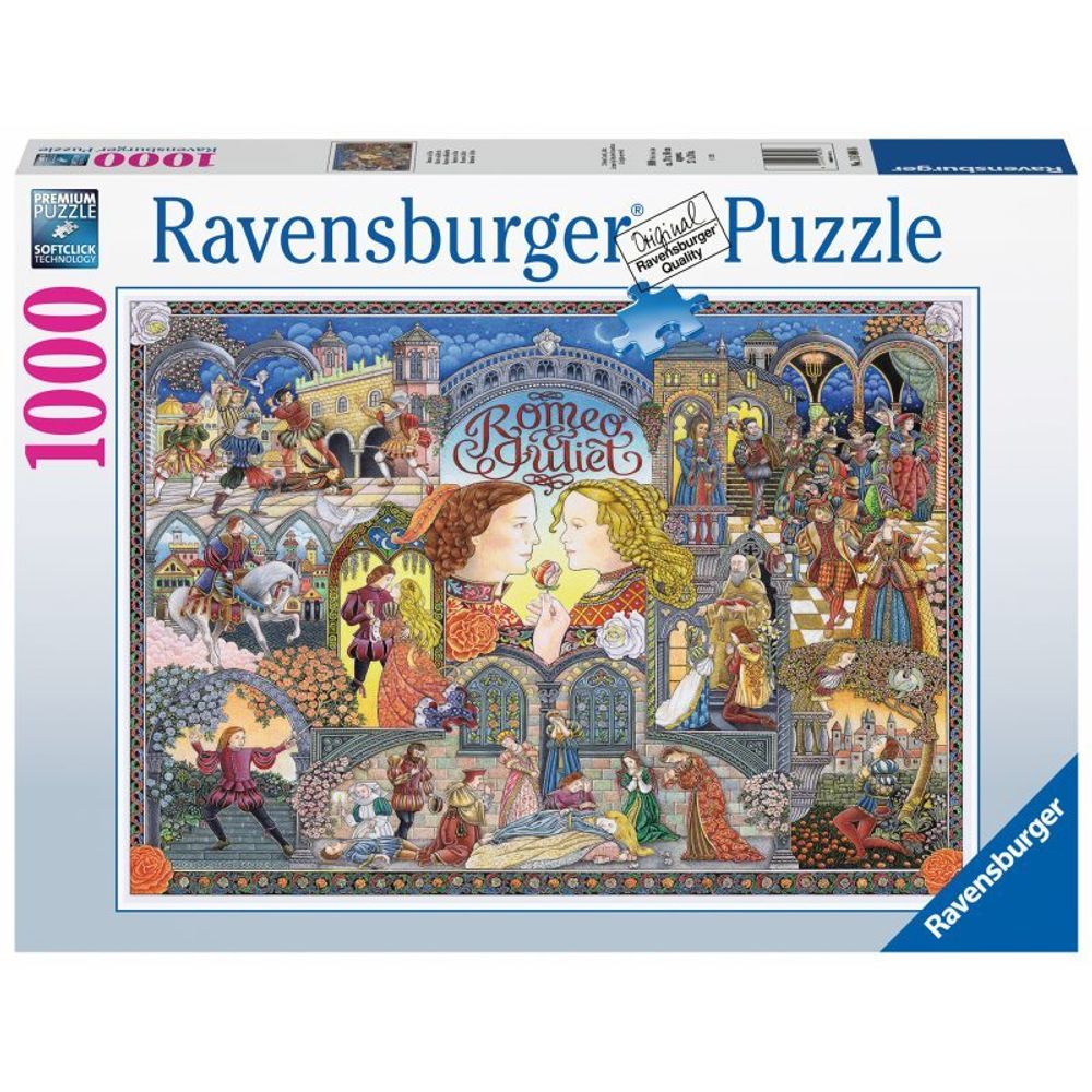 Ravensburger - Пазл Ромео и Джульетта 1000 деталей 168088