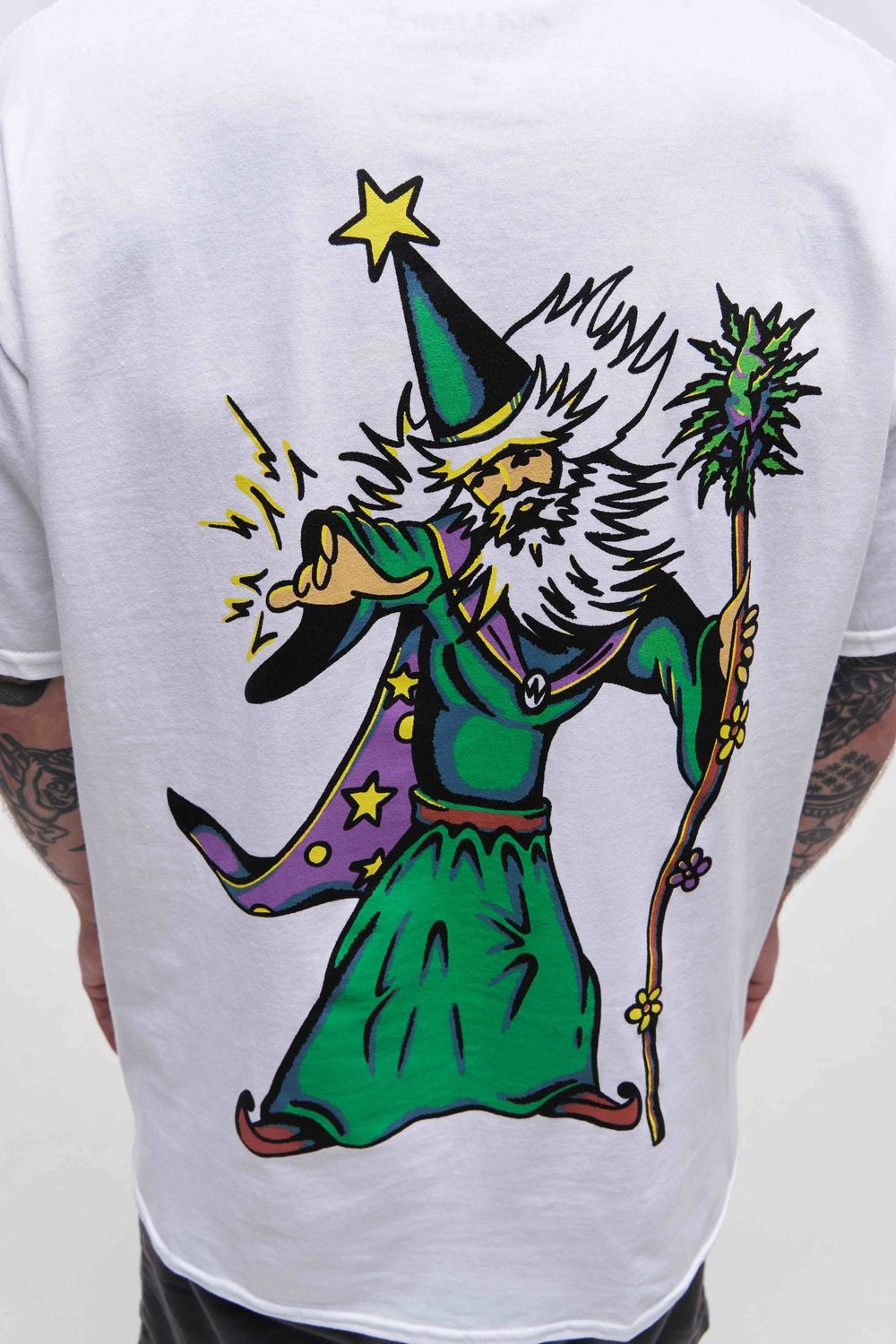 Футболка Old Lizard Wizzard 2.0 Белая