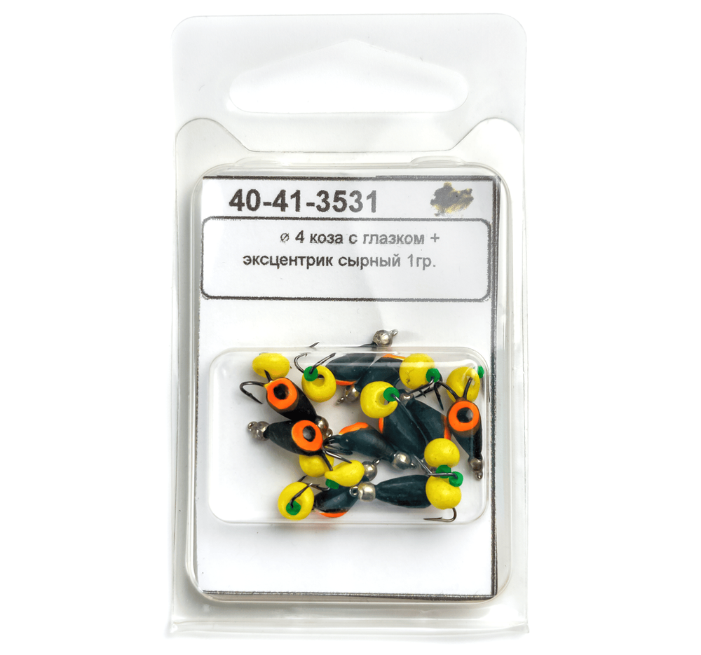 Мормышка "Коза" с подвеской (4мм)