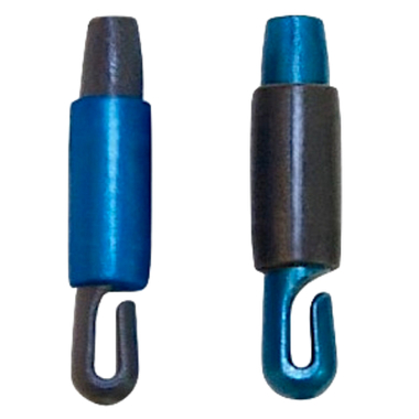 Коннектор Три Кита (СТОНФ) d-1.5мм 1шт Серо-Синий перламутр