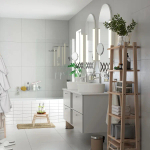 Столешница в ванную - TOLKEN  IKEA/ ТОЛКЕН ИКЕА, 122х49 см, белый