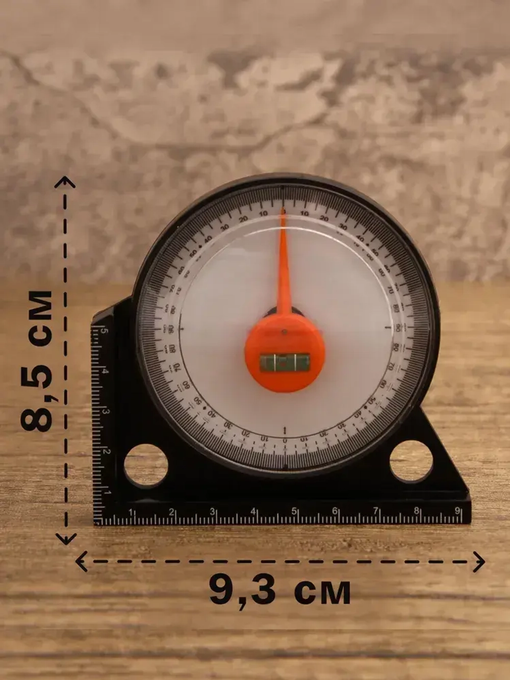 Угломер для заточки ножей, угломер магнитный с линейкой