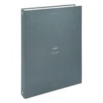 Тетрадь на кольцах БОЛЬШАЯ А4, 215х305 мм, 100 л., твердый картон, клетка, BRAUBERG, "Rhythm", 405407