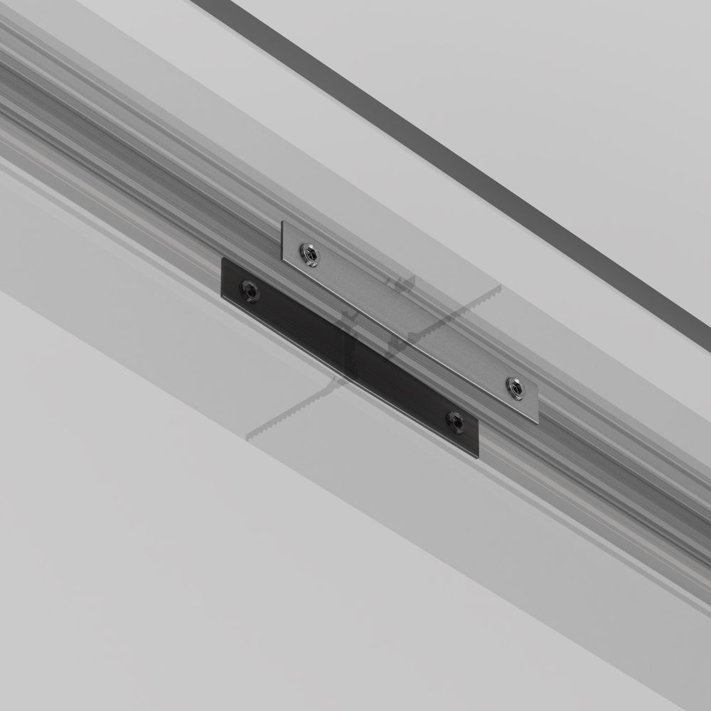 Коннектор прямой для шинопровода, 2шт Maytoni   TRA184C-12S