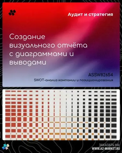 Создание визуального отчёта с диаграммами и выводами