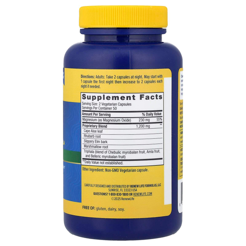 Renew Life, Cleanse More™, 100 вегетарианских капсул