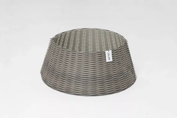 Корзина под елку Премиум Царская Лоза 65*48*30 см., разборная, хаски, ЕлкиТорг (65-229)