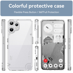 Усиленный чехол с мягкими рамками для Nothing CMF Phone 2 Pro, увеличенные защитные свойства