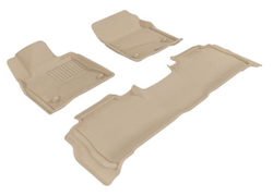 Коврики салона Sotra 3D Lux для Toyota Land Cruiser 200 2007- бежевые. Артикул STR74-00228