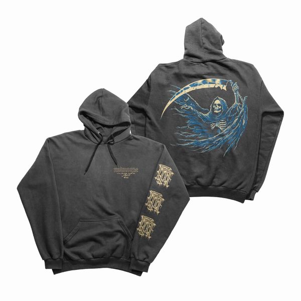 Худи Рипер темно-серый - фото 3