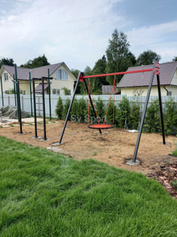 Монтаж уличных качелей Sv Sport