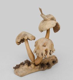 50-002 Статуэтка «Улитка на грибе» 20 см