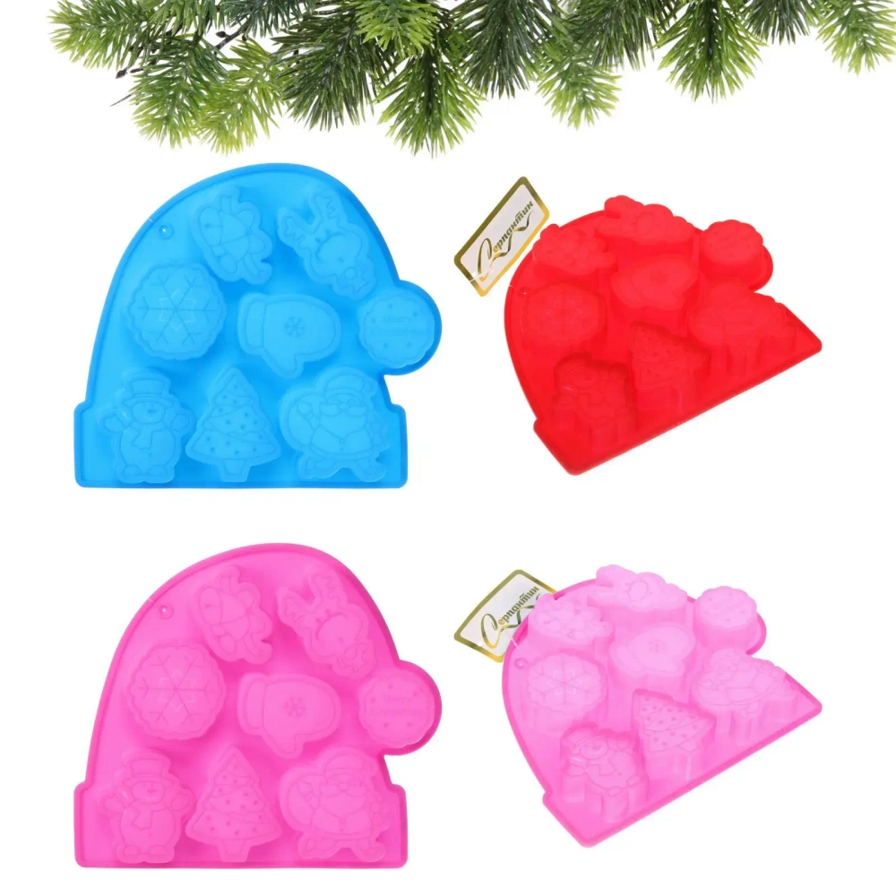 Форма силиконовая «Новогодний колпак» 19,5*18,3*2,3см