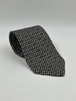 Галстук чёрный «Лук» Salvatore Ferragamo