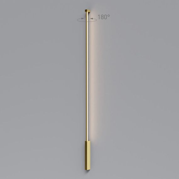 Настенный светодиодный светильник Elektrostandard Alto LED латунь 3000K 40133/LED a069821