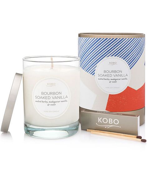 Bourbon Soaked Vanilla, свеча Natural Math, Kobo Candles