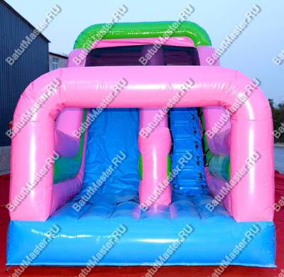 Детский надувной батут "Гламурный"