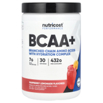 Nutricost, Performance, BCAA +, малиновый лимонад, 432 г (15,4 унции)