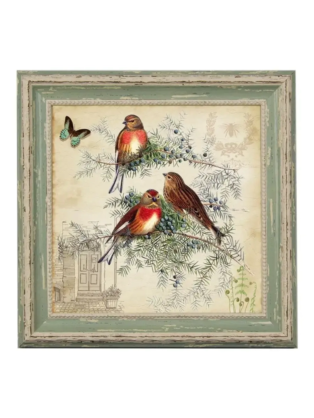 Картина на стену интерьерная на холсте 34*34 см