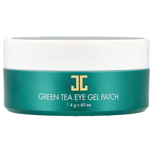 Jayjun Cosmetic, гель-патч для глаз с зеленым чаем, успокаивающий, 60 шт.