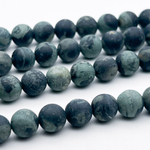 "Яшма камбаба" матовая бусины (риолит), диаметр около 8,4-8,6 мм, цена за 22-23 шт (1/2 нити)