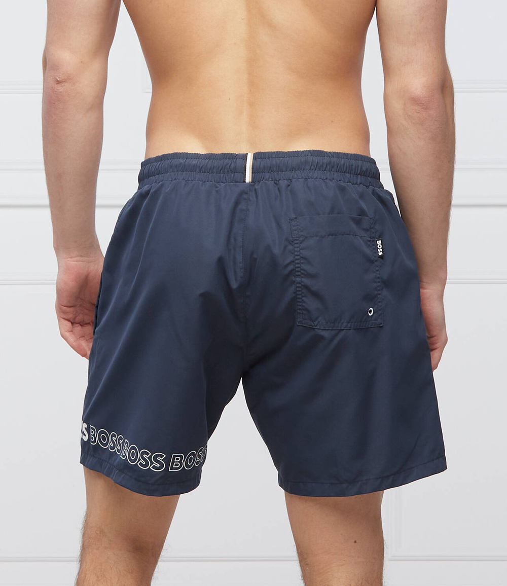 Шорты для плавания Dolphin BOSS BLACK - темно-синий(50469590)