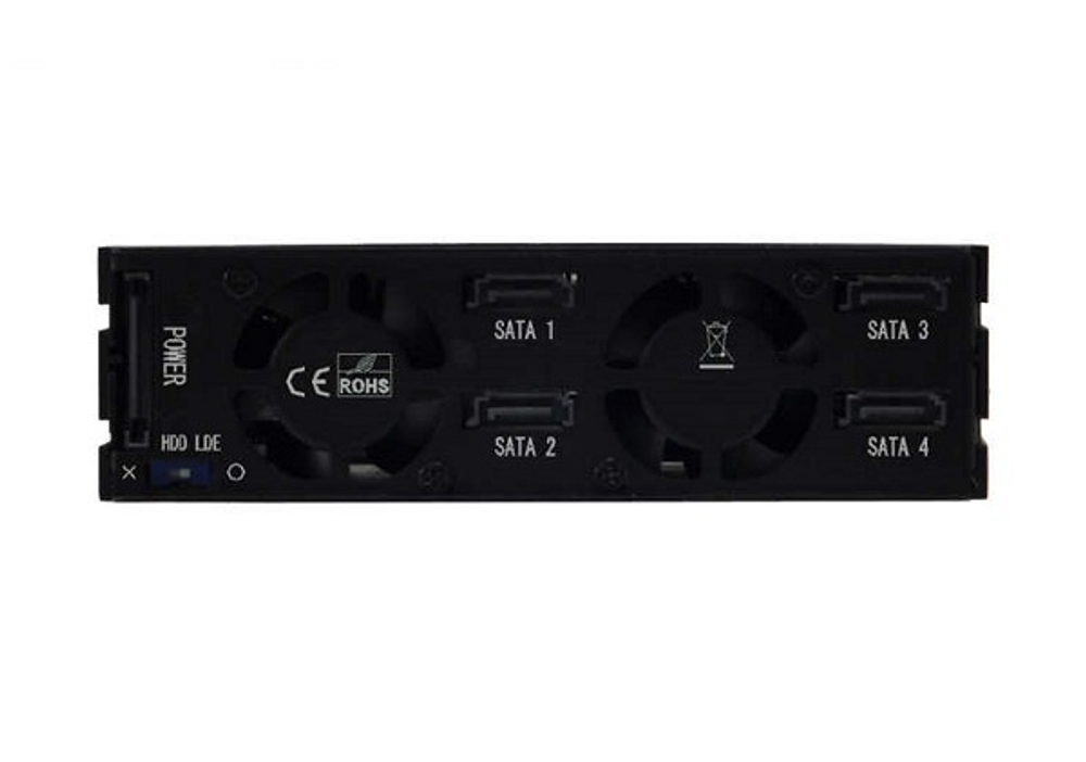 Мобильное шасси  Procase L2-104-SATA3-BK